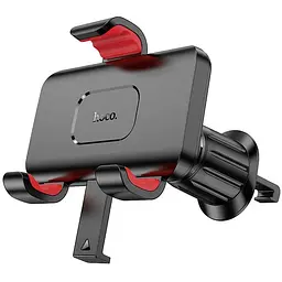 Холдер Hoco H21 Dragon automatic clamp car holder with air outlet Червоний and Чорний