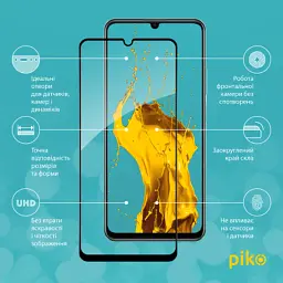 Скло захисне Piko Full Glue RealMe C51 Black (1283126582851) - мініатюра 2