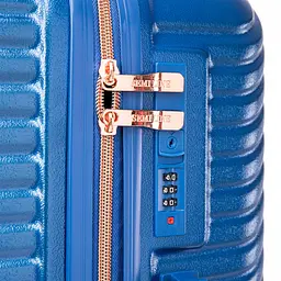 Валіза середня Semi Line 24 дюйми (M) дюйми (M) ABS-Plastic Blue (T5727-2) - мініатюра 7
