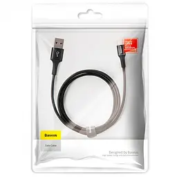 Кабель Baseus Halo Cable USB to Type-C 3A 1m CATGH-B01 Black - мініатюра 3