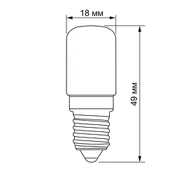 LED-лампа Videx ST25e 3W E14 4100K (24631-000) - мініатюра 3