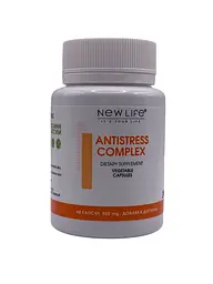 Дієтична добавка New Life Antistress Complex 60 рослинних капсул