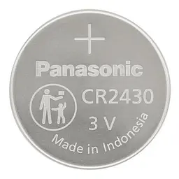 Батарейка дискова Panasonic CR2430, 3V (18591) - мініатюра 2