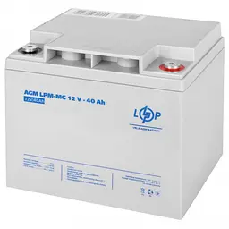 Акумулятор LogicPower LPM-MG 12V - 40 Ah AGM мультигелевий