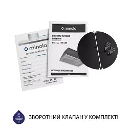 Витяжка повновбудована Minola HBI 5722 BL 1200 LED - мініатюра 9