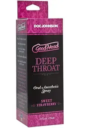 Полуничний спрей для мінету Doc Johnson - Good Head Deep Throat Spray, Sweet Strawberry , 59 ml Doc Johnson SO2801 89717 - мініатюра 3