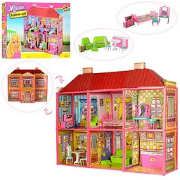 Ляльковий будиночок Joy Toy 6983 My lovely villa Двоповерховий з меблями