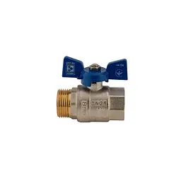 Кран кульовий Koer 1" ГШМ (KR.218.B) синій KR2721 - мініатюра 5