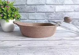 Сотейник O.M.S. Collection 3320-26 3,2л Brown - мініатюра 3