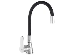 Змішувач ZERIX на мийку чорний SOP7 146 REFLECTOR BLACK