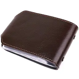Шкіряний картхолдер SHVIGEL 10х7 см acs0025906 - мініатюра 5
