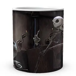 Кухоль GeekLand The Nightmare before Christmas Жах перед Різдвом NBC 19 330 мл білий - мініатюра 2