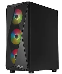 Корпус 2E GAMING Aruba G3313B ARGB без БП Black (2E-G3313B) - мініатюра 6
