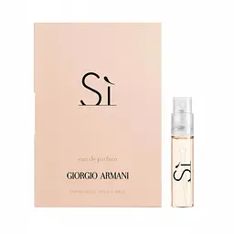 Оригінал Мініатюра Giorgio Armani Si 1.5 мл Парфумована вода
