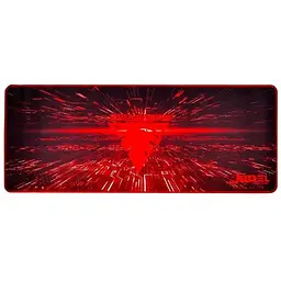 Игровая поверхность Jedel MP-07 геймерский коврик для мышки для ПК/ноутбука 70x30 см черный/красный