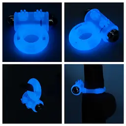 Ерекційне кільце Lumino Play Vibrating Penis Ring біле - мініатюра 8