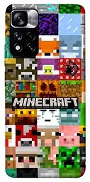 Чохол Demsky Minecraft collage для Xiaomi Poco M4 Pro 5G