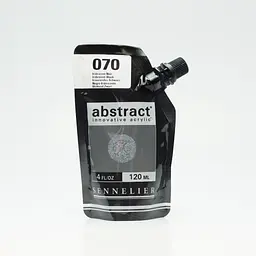 Акрилова фарба Sennelier Abstract, 120 мл, Переливчастий чорний (Iridescent Black)