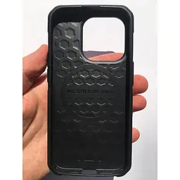 Оригінальний протиударний чохол UAG Metropolis LT MagSafe для iPhone 15 Pro (6.1") Kevlar Black 114277113940 - мініатюра 5
