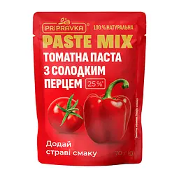 Паста томатна Pripravka Paste Mix з солод перцем 25%