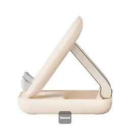 Підставка для ґаджетів Baseus Seashell Series Folding Phone Stand B10551500411-00 Pink - мініатюра 3