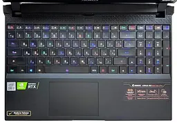 Ноутбук Gigabyte Aourus 15G / 240 Hz / i7 (10870H) / RAM 16 GB / RTX 3080 8 GB / SSD 512 GB Refurbished - мініатюра 2