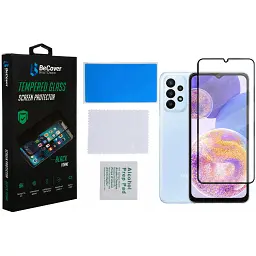 Скло захисне BeCover Samsung Galaxy A23 SM-A235 Black (707355) - мініатюра 2