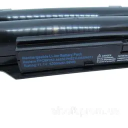 Акумулятор до ноутбука AlSoft Fujitsu LifeBook A530 FPCBP250 5200mAh 6cell 11.1V Li-ion (A41689) - мініатюра 3