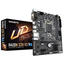 Материнська плата Gigabyte H410M S2H V3 (H410M S2H V3) (Socket 1200, Intel H410, Micro-ATX) Б/в - мініатюра 4