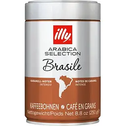 Кава в зернах Illy Brasile Бразилія 250 г ж/б