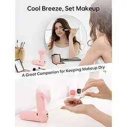 Портативний вентилятор JisuLife F8X Pink [167294] - мініатюра 7