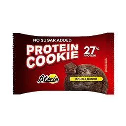 Протеїнове печиво 27% білка Подвійний шоколад FitWin (Protein Cookie) — 10 шт х 40 г