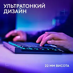 Клавіатура Logitech G515 TKL Mechanical Tactile Wireless Black (920-012538) - мініатюра 3