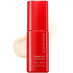 Тональна основа для обличчя Missha Radiance Perfect-Fit Foundation SPF 30 PA++ №21N стійка 35 мл