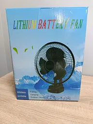 Настільний вентилятор Desktop Fan LD-8 - мініатюра 6