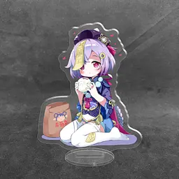 Акрилова колекційна фігурка Chibi Геншин Імпакт - Genshin Impact Ці Ці 10 см - мініатюра 2