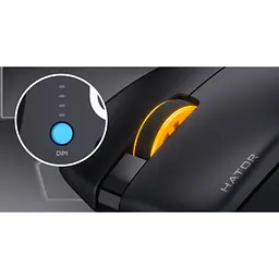Мишка Hator Pulsar 3 Pro Wireless Black (HTM640) - мініатюра 10