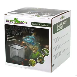 Захисний кошик для лампочки Repti-Zoo WB05 - термостійкий металевий кожух для безпеки тварин у тераріумі - мініатюра 2