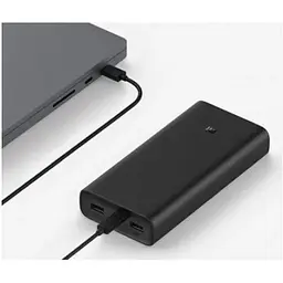 Зовнішній акумулятор Xiaomi Mi PowerBank 20000mAh 50W QC3.0 Type-C Black (PB2050SZM) (BHR5121GL) - мініатюра 2