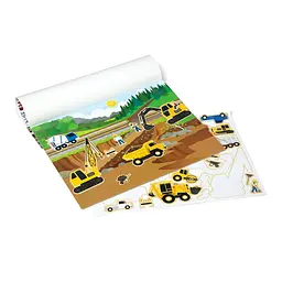 Набір багаторазових наліпок Melissa & Doug Транспорт (SM93209/6812) - мініатюра 4