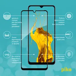 Скло захисне Piko Full Glue ZTE Blade A72 Black (1283126545580) - мініатюра 2