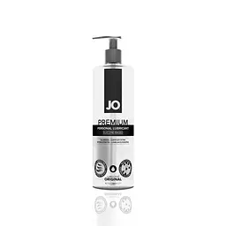 Лубрикант на силіконовій основі JO PREMIUM — ORIGINAL (480 мл) без консервантів - мініатюра 1