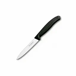 Кухонний ніж Victorinox SwissClassic Paring лезо 10см з чорн. ручкою - мініатюра 2