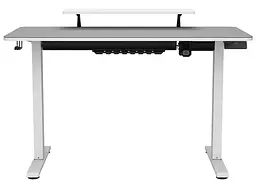 Геймерський стіл Cougar E-Star 120 з електричним регулюванням висоти White (E-Star 120 White) - мініатюра 5