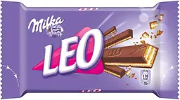 Вафельні батончики Milka Leo Milk Chocolate 33 г