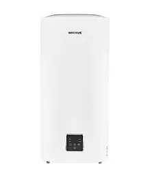 Водонагрівач Mixxus EWH-10100 FLAT DRY 100 л, 2,0 кВт, "сухий" ТЕН, вертикальний, прямокутний, білий (WH0599)