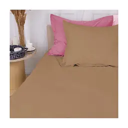 Постільна білизна MirSon Poplin Line 015 + 041 Honey 220 x 240 (2200006281320) - мініатюра 4