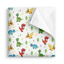 Багаторазова непромокаюча пелюшка 100х120 DINO BABY COSAS (4822052444658)