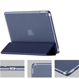 Чохол-книжка BeCover Tri Fold Hard для Apple iPad 10.2 2019/2020/2021 Deep Blue (706865) - мініатюра 5