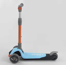 Самокат Best Scooter 62х17х31 см блакитний 000231462 - мініатюра 5